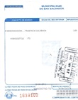 Recibo de trámite solvencia